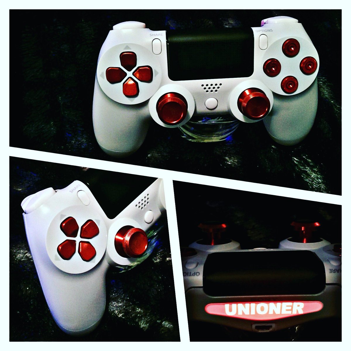 ControllerModHB's tweet photo. #unionberlin #bulletbuttons #aluthumbsticks #controller #modding #ps4 #playstation4 #gamer #player #controllertuning https://t.co/PQlYWDaCv3
