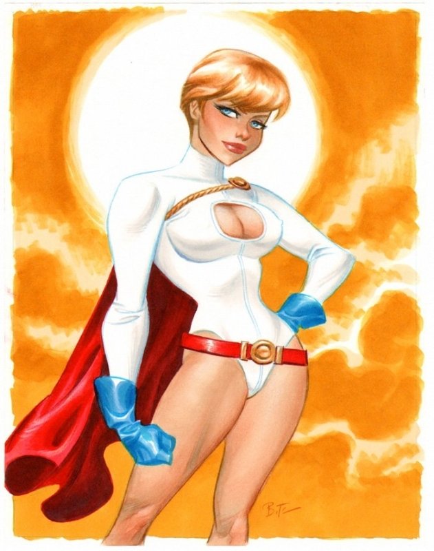 diego_sieiro's tweet photo. Powergirl by Bruce Timm! #WhenICameBackFromSpace https://t.co/xzGXRNZanc