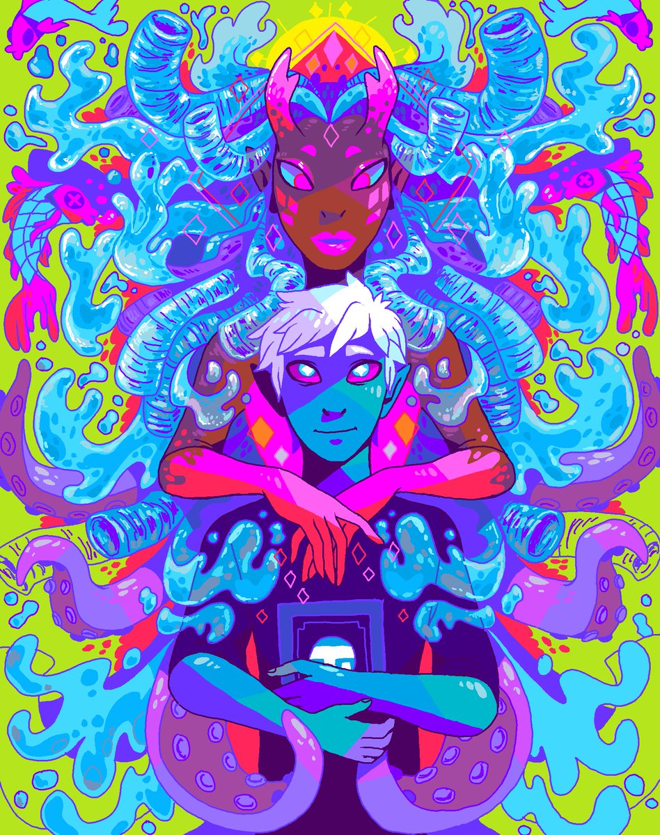 Koolaid_Girl23's tweet photo. @avasdemon The gang's all here. Just some fun MS Paint fanart of my fav webcomic. I probably butchered them...lol https://t.co/B7dDcSyR1l