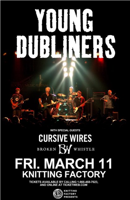BestInSpokane's tweet image. The Young Dubliners Celtic rock Knitting Factory #Spokane Fri. Mar 11 Show: 8:30 PM Doors: 7:30 PM All Ages $14.00