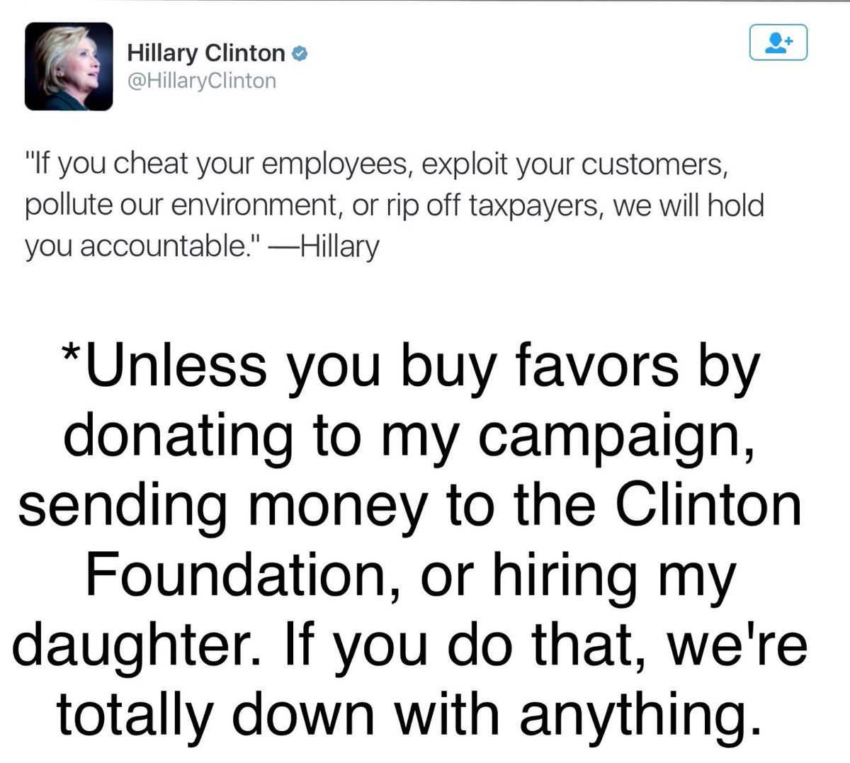MikeHersh's tweet photo. Apology accepted @McSnewsie
#UntrustedHillary #UntestedHillary #SheNotWithUs
#FeelTheBern #WinWithBernie https://t.co/bJbKCuo1kD