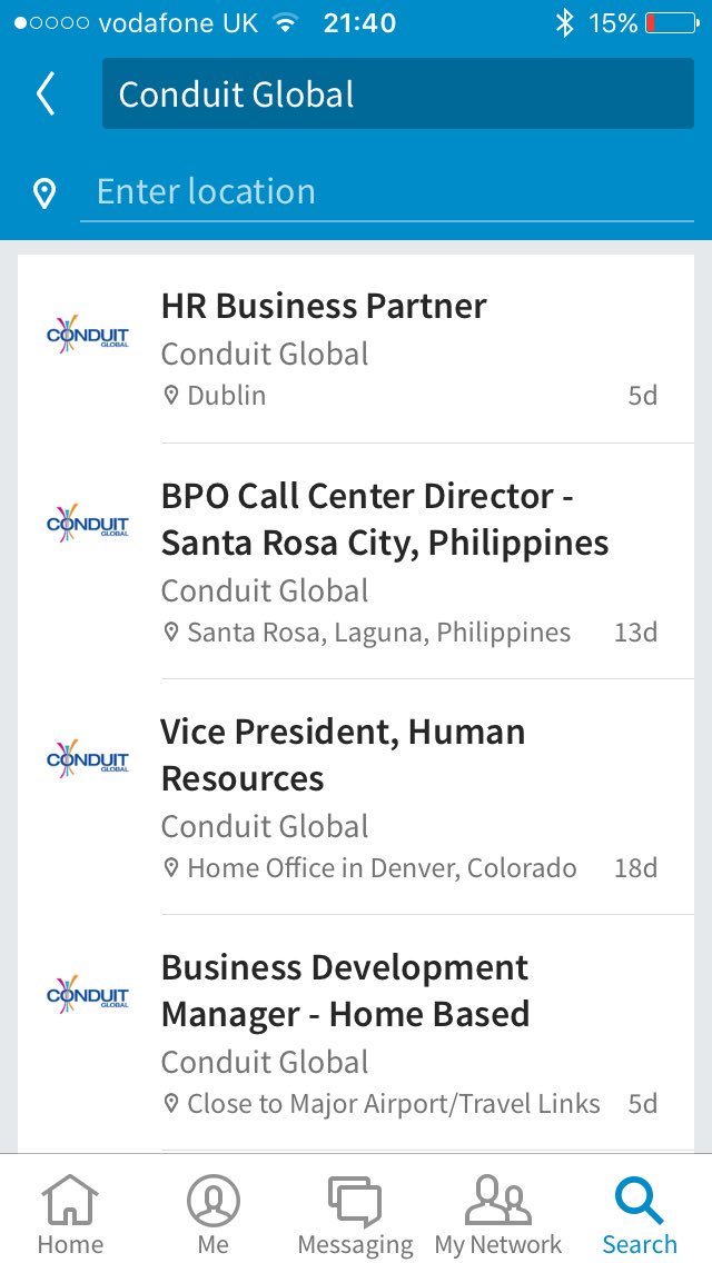 Fiona4812's tweet photo. Check out out LinkedIn jobs page and unleash your potential with #conduitglobal https://t.co/EeCsBruNMU