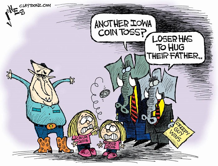 ChrisIncardona's tweet photo. @SUindependent ‘Iowa Coin Toss’
#dmrcaucus #IACaucus2016 #tedcruz #SenTedCruz #TeamTedCruz
https://t.co/Lp5ICYAYvR https://t.co/DQcxKoTExq