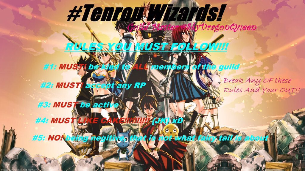 aLocaIDreamer's tweet photo. Guess what I made a guild! If you would like to join DM or tweet me! (YOU MUST FOLLOW THE RULES)

✨#TenrouWizards✨ https://t.co/9I8ND56onY