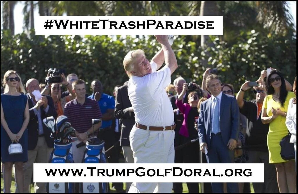 TrumpHASHTAG's tweet photo. Trump fails to spend $15 to protect #TrumpDoral brand!
https://t.co/GLpnP2FPVF
Doral
@PRonlineNews https://t.co/zsWCsgPLQC