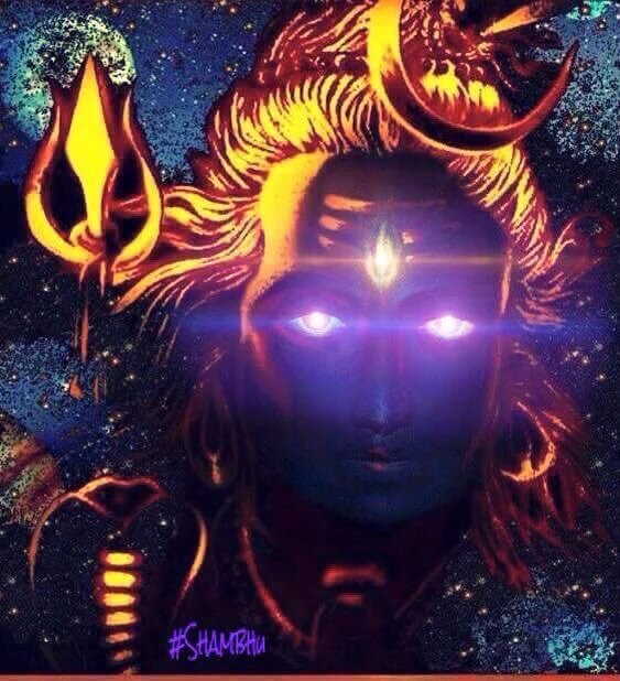 Isoumyas's tweet image. “When Shiva beats his DAMRU- Evil Shakes !! while the Wise Awakes!” 
I love you shiv ji 😍😘
 #Mahashivratri