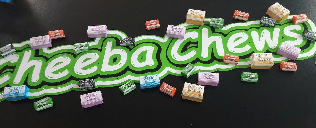 horizoncoll's tweet photo. Cheeba Chews! Indica, sativa, hybrid, high CBD, and caramel! #horizoncollective #cheebachews #edibles https://t.co/81wewZSs7r