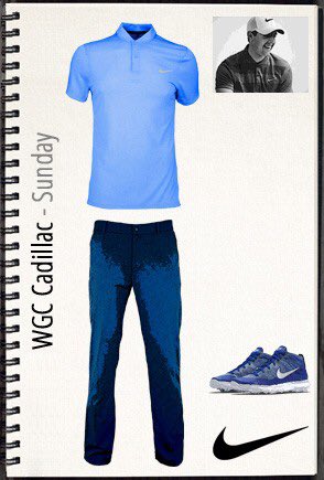 Golfposer's tweet photo. Rory's look for today ft. @nikegolf Flyknit Chukka golf shoes. 

One of 2016's hottest! 🔥🔥

https://t.co/Re3VLXCzM5 https://t.co/wzVNVo4kWB