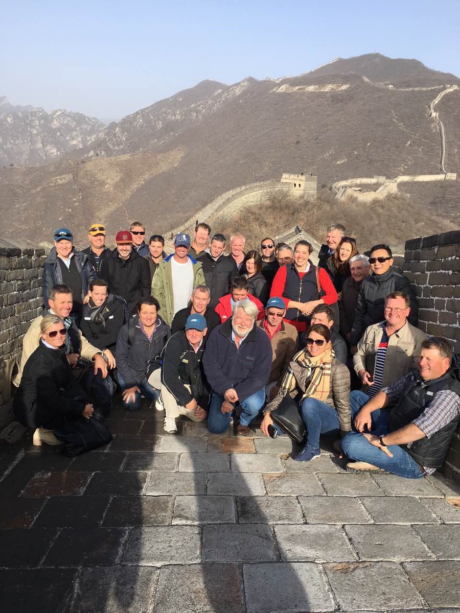 Thx Beijing, eye opening visit looking at >$7bn Aus Agri opp's. #anzgrains now onto Vietnam to explore supply chain