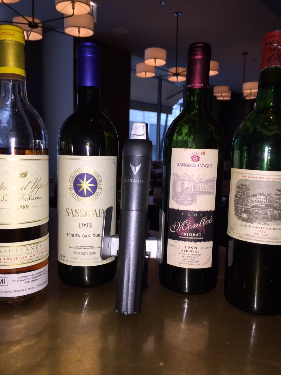 matt_bills's tweet photo. So great to see the @Coravin team last night. Honored to be using your latest design at @DBPrimehouse. Thank you! https://t.co/768fLnC8pk