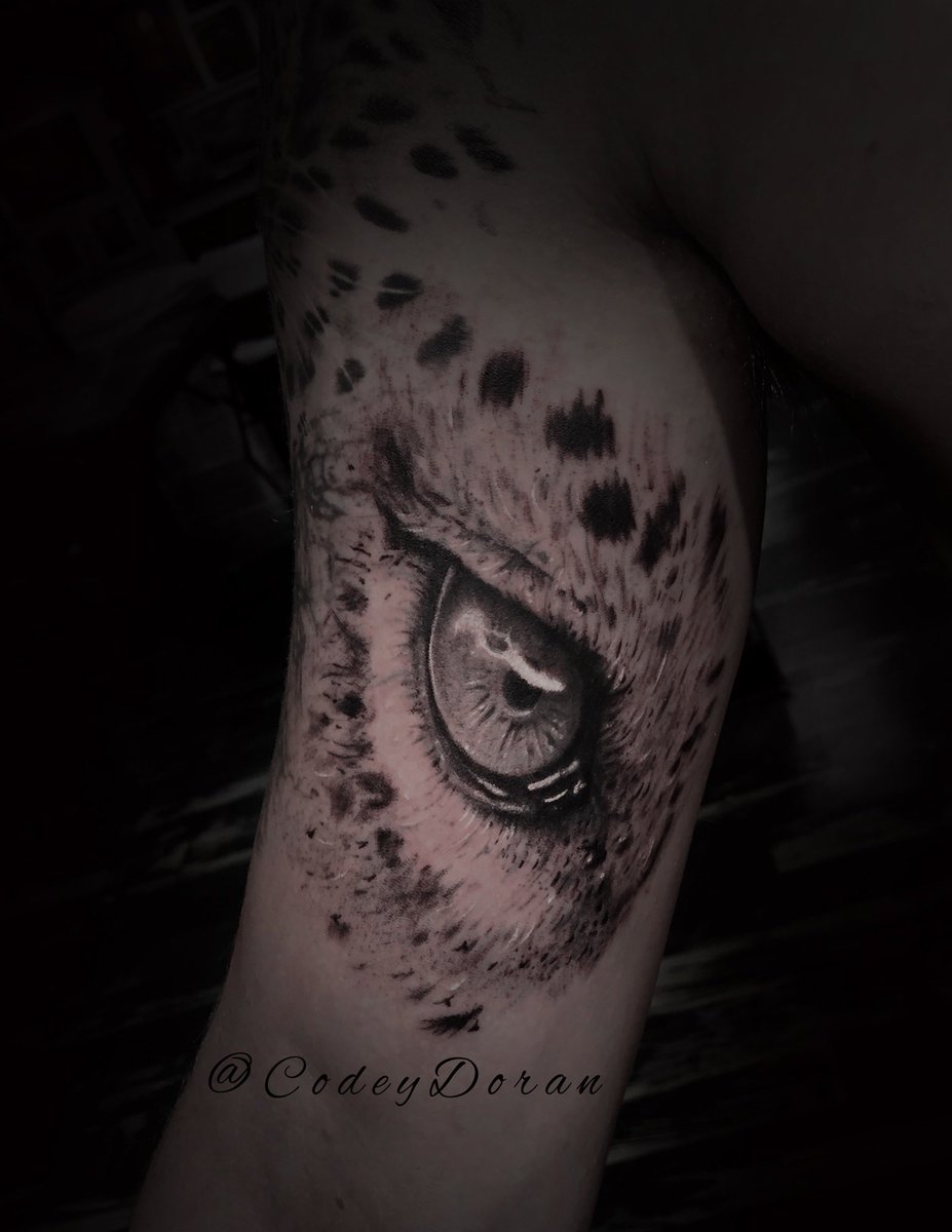 CodeyDoran's tweet image. #leopard #eye #codeydoran #hiddenlosangelestattoo