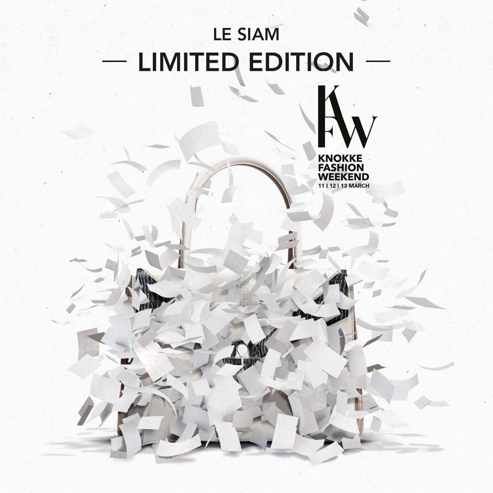 MyGlamourMag's tweet photo. Attention #Fashionlovers ! Exclusive #LimitedEdition Le Siam @LebeauCourally #Knokke flagship store #KFW16 11-13/03 https://t.co/qDK3KUsHJY