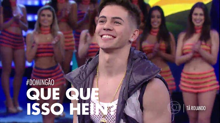 tvglobo's tweet photo. O @Biel tá arrasando no #Domingão! ❤️ #BielNoFaustão https://t.co/5HKJyYR52Q
