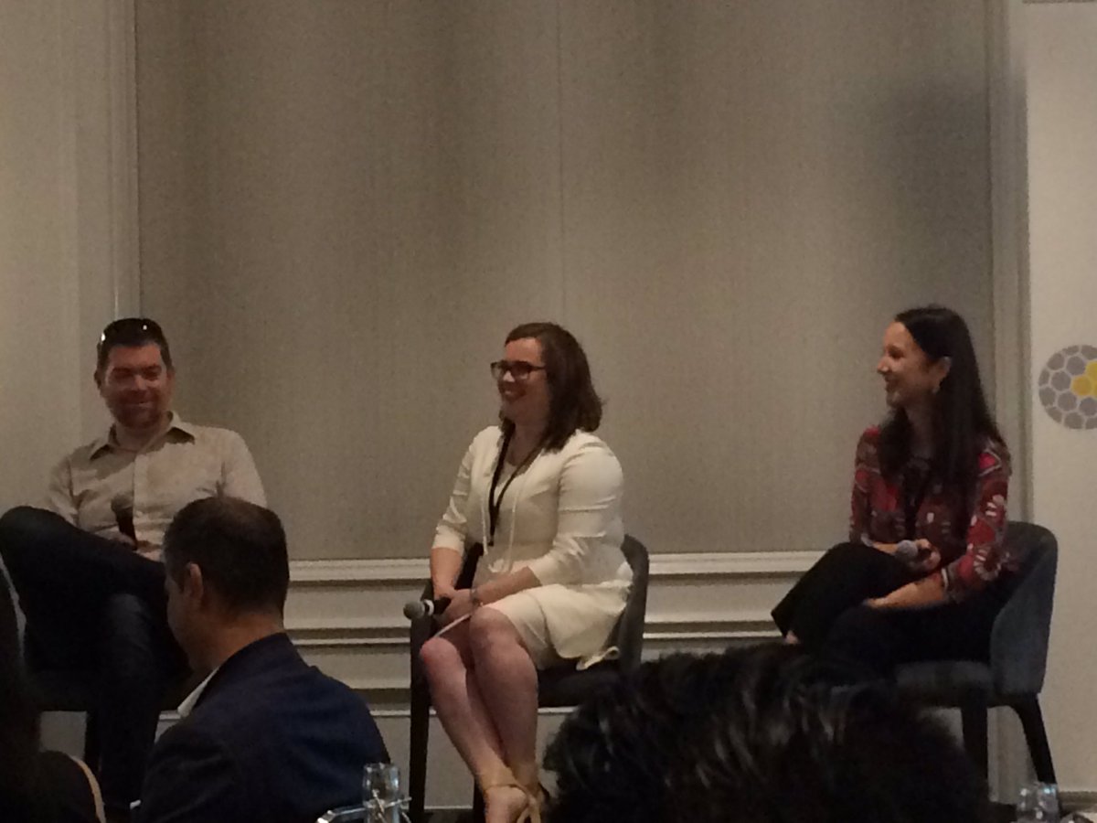 SPA_fund's tweet photo. Swinburne philanthropy alumni members @BryonyGreen1 &amp; @sarahjwickham talk @GoodMobHQ @NexusAustralia #wearenexus https://t.co/ytXRq0S0LS