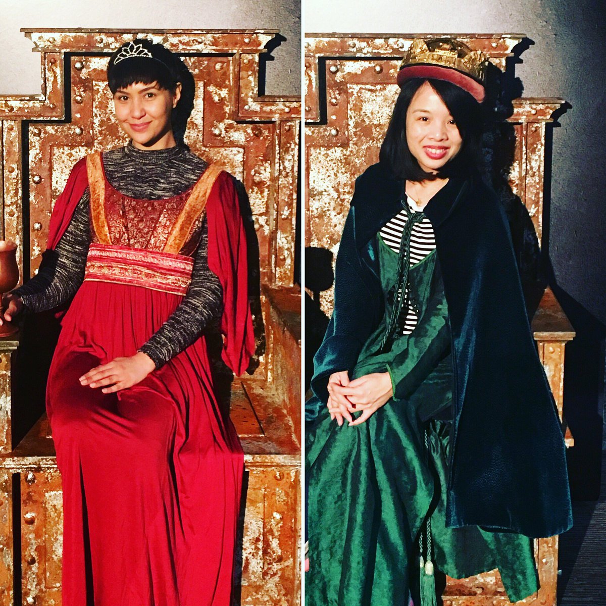 theresalim27's tweet photo. We are Queens and we've got this shit handled. #throneselfie @TheRSC  @BarbicanCentre @BrionyIvy https://t.co/rQezLvAuFt