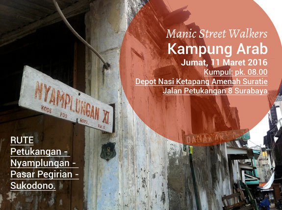 ManicStreetWalk's tweet photo. #manicstreetwalkers Kampung Arab: 11 Maret 2016 
https://t.co/Sjoj88SxPg https://t.co/ApLemUAyhE