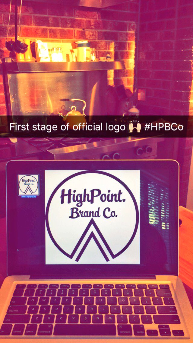 highpointBrand's tweet photo. First official look at the Official Logo for HighPoint. Brand Co. #HPBCo #staytuned https://t.co/R6hsTUlYIM