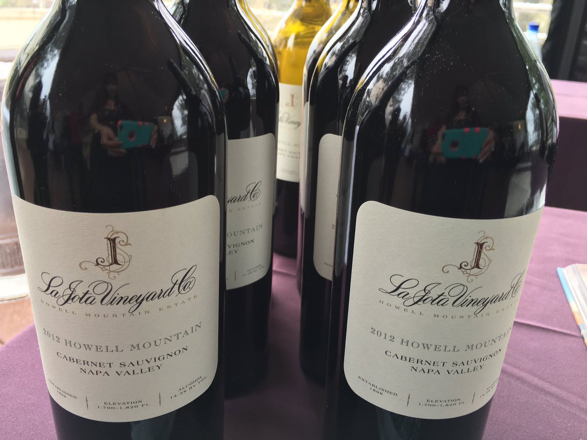 DepLifestyleMag's tweet photo. @LaJotaWines #HowellMountain cab  @CabFestNV #CabFestNapaValley #CabFest2016  #NapaValley https://t.co/ECgwLS10uL