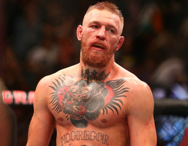 VICESports's tweet photo. Conor McGregor gives an emotion-laden post loss interview. https://t.co/4Vgvf8gxRE https://t.co/VpXmGwgpbw