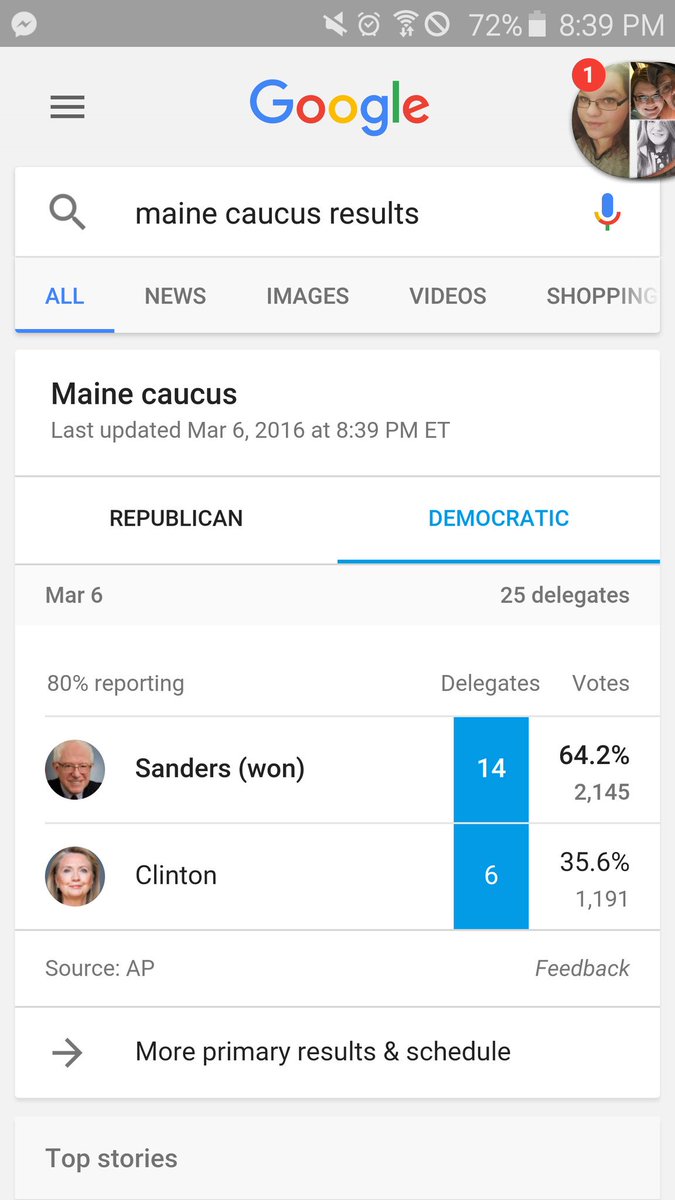 bernie4ky's tweet photo. YES!!!! #SEKY4BERNIE #FEELTHEBERN #BernieTakesMaine https://t.co/2aWssf2HKM