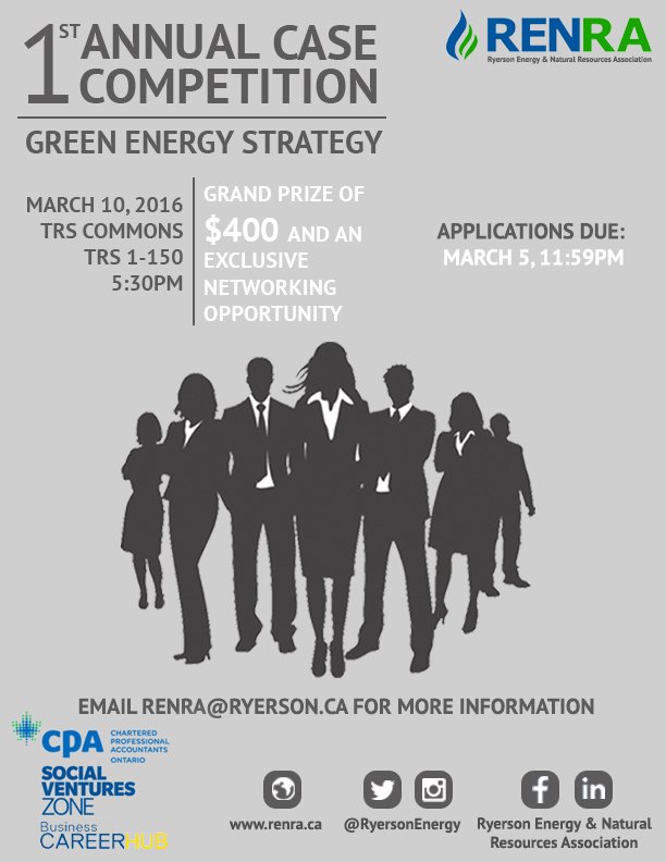 RyersonEnergy's tweet photo. EXTENDED APPLICATIONS!!! due March 7 @ 11:00 PM. Apply here: https://t.co/RuWv48A8O1 https://t.co/O0GRfFUO0H