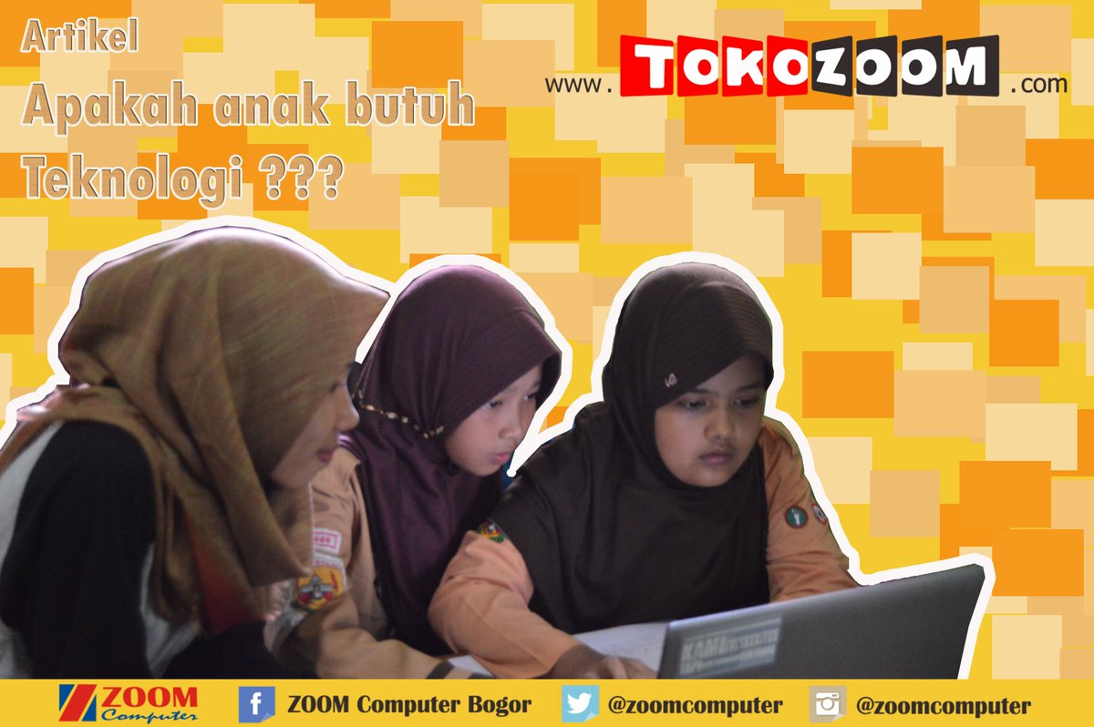 zoomcomputer's tweet photo. Apakah anak butuh teknologi??

Cek artikelnya di https://t.co/PFdO618qQR https://t.co/0YffnBkXLp