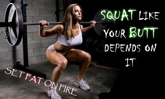 RT @GetFitNLean: #Squat like your butt depends on it! Set Fat on FIRE!! https://t.co/BuCZ8jDkoo