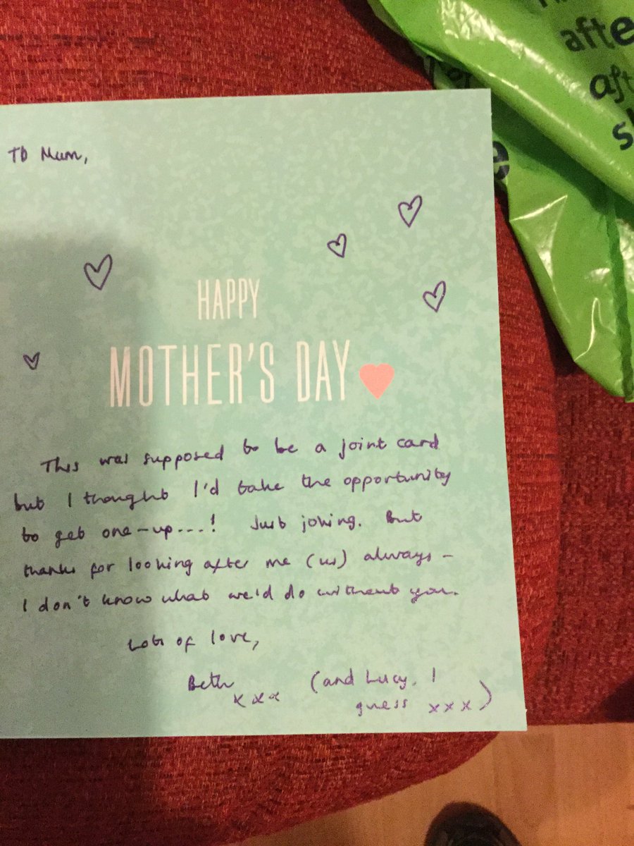 lucyydk's tweet photo. when @0000bdk says she's got u covered for Mother's Day bc you're not in the UK &amp; then ur mum sends you these pics.. https://t.co/PfEXqkKmJs