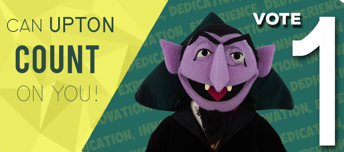 UptonForPres's tweet photo. Polls are open in #UCCVotes. Can Upton count on you ;) https://t.co/M4759gC4UE
