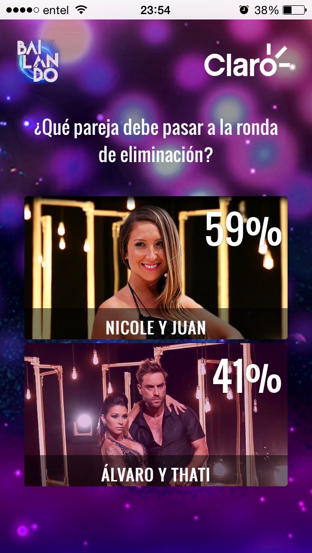 Luliilovers's tweet photo. Voten por la otra pareja para que nuestra @Lulichile no vaya a eliminación https://t.co/f5YK40tGkO