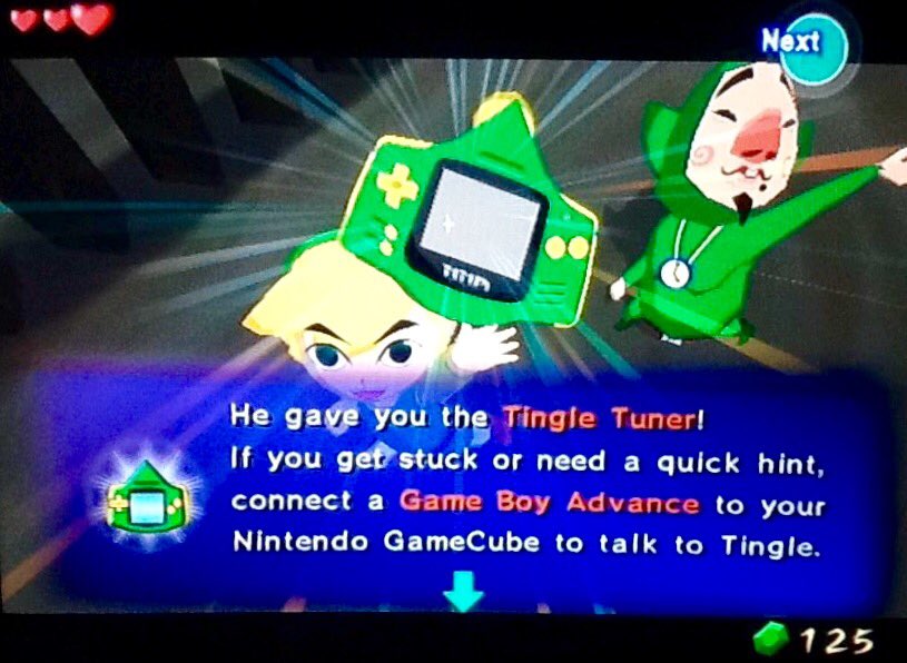 nintencollect's tweet photo. Many memories of #ZeldaWW from 2002 on the #GameCube but how many of you actually used the #TingleTuner via #GBA? https://t.co/SOv6HhslcV