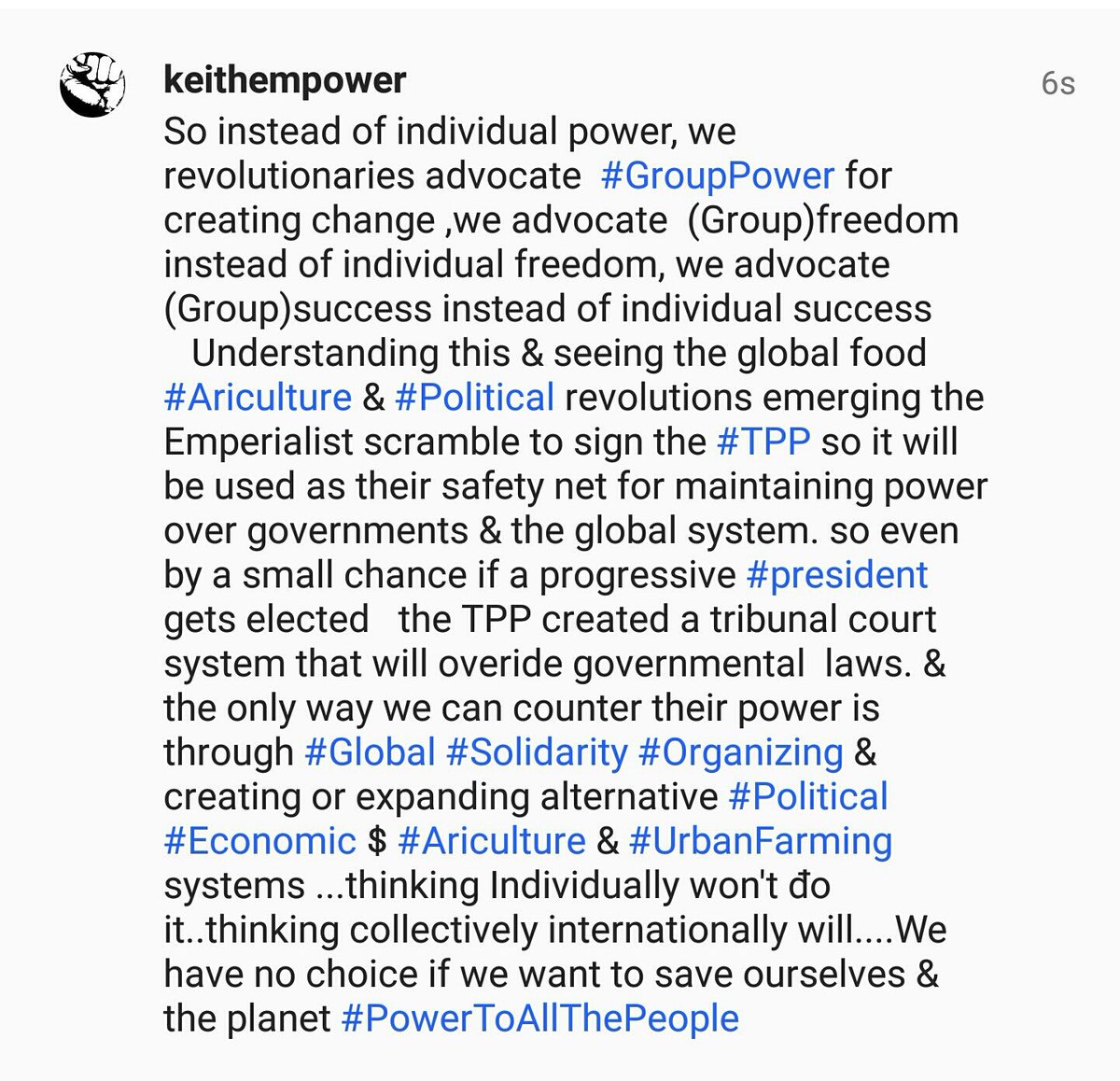 #IndividualPower vs. #GroupPower: The Importance of Building & Maintaining Non-Corporate Funded Movements