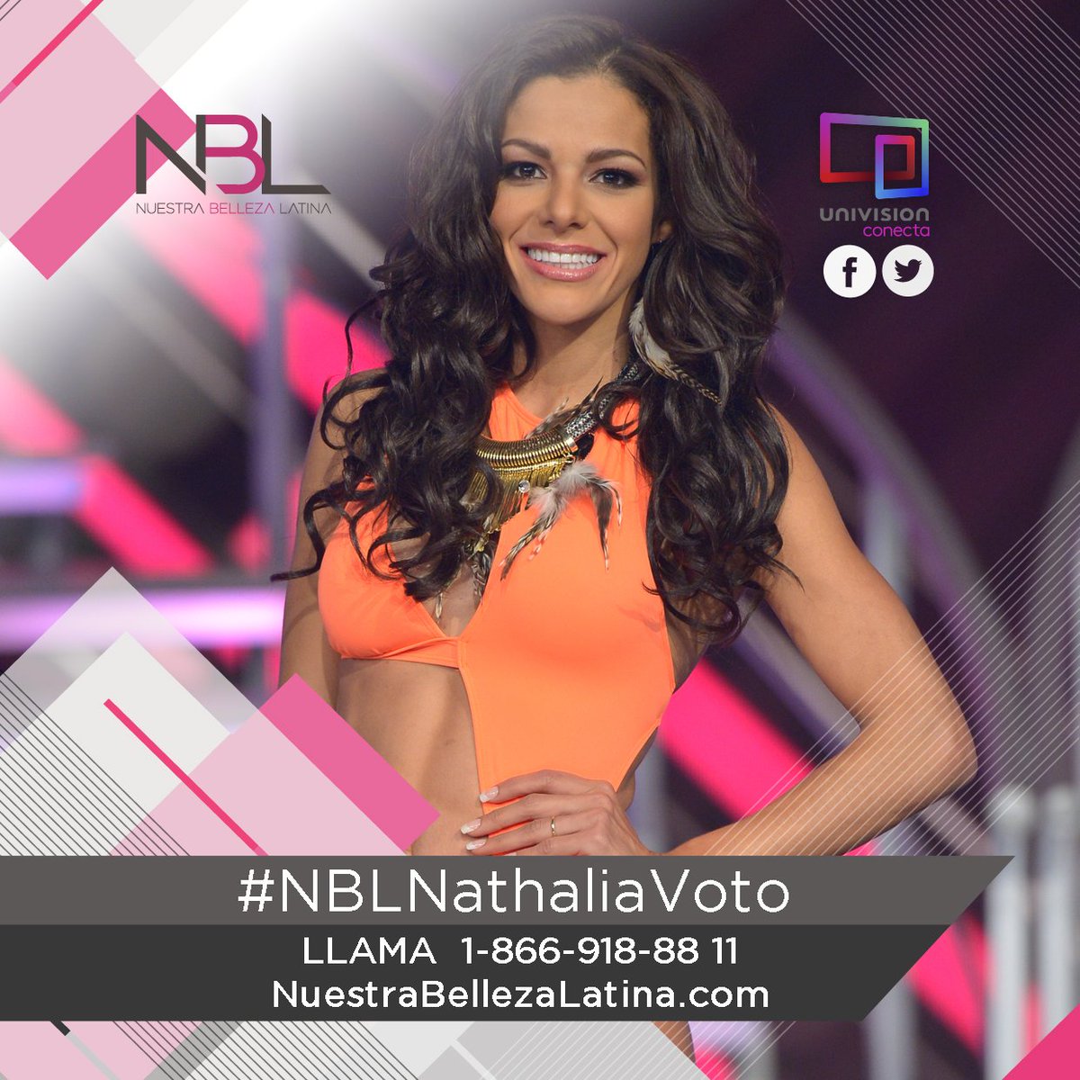 NuestraBelleza's tweet photo. Salva a @nathalia_casco con tu voto. RT Reglas aquí: https://t.co/59TdTlqan7 https://t.co/oYejpSmCci