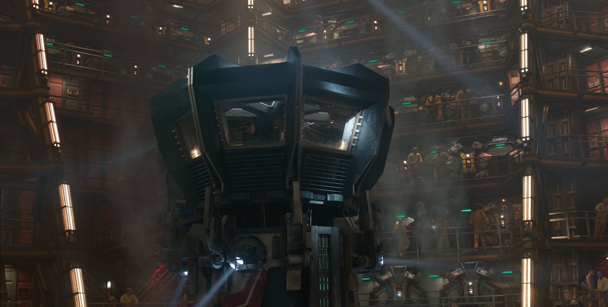 Brometheus8's tweet photo. @SociologyTheory The prison in Guardians of the Galaxy is a perfect example of a panopticon #soc002 https://t.co/52xUUrRinx