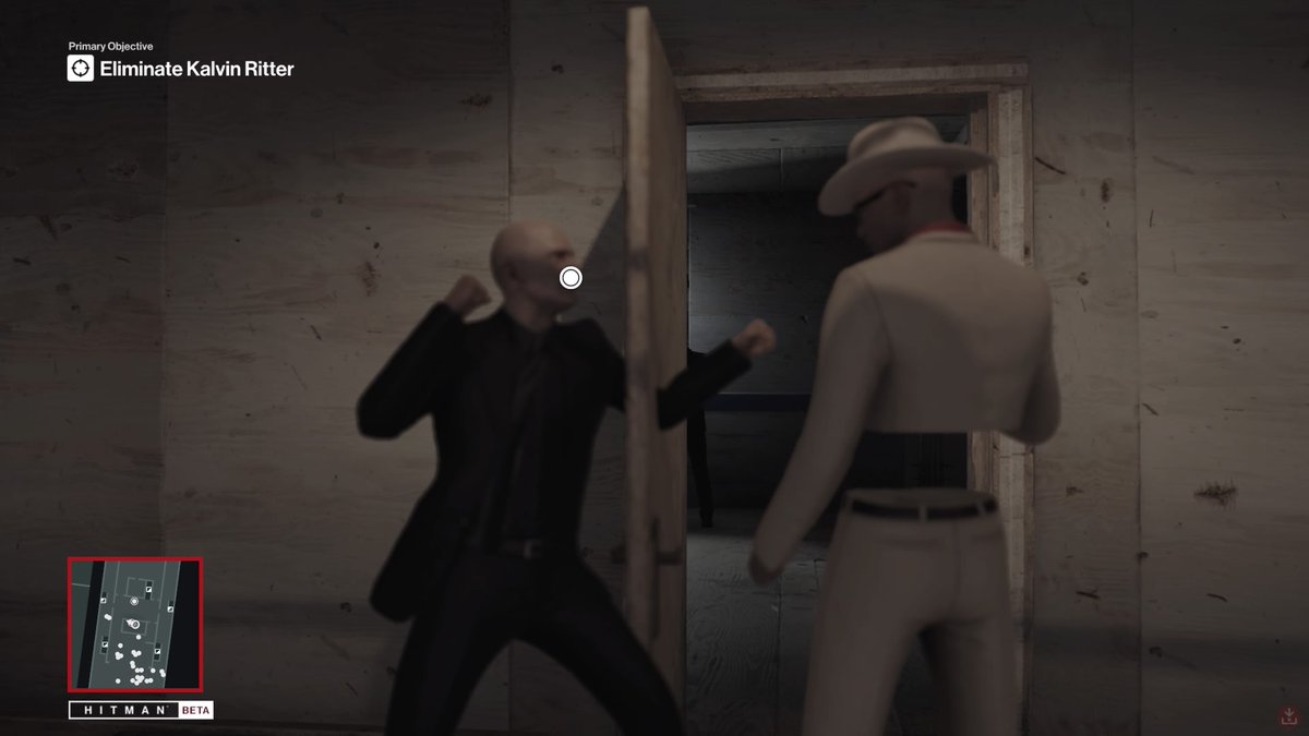 caffeinedreamer's tweet photo. TFW you get hit so hard you lose your lower torso. #HitmanBeta #PS4share https://t.co/zeHFoINWDg