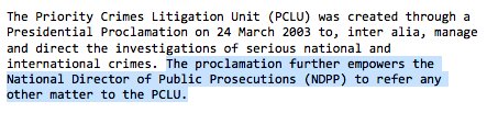 barrybateman's tweet photo. #PCLU NDPP Abrahams has relied on a provision to refer “any other matter” to the unit (Breytenbach/Booysen). BB https://t.co/r4IX59LQjA