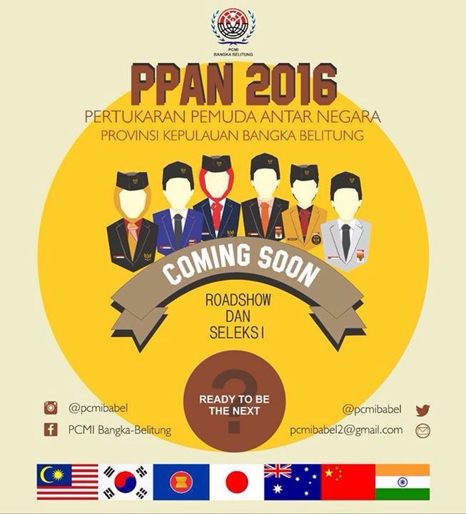 Ayo siapkan dirimu untuk mengikuti roadshow dan seleksinya di provinsi kita tercinta!