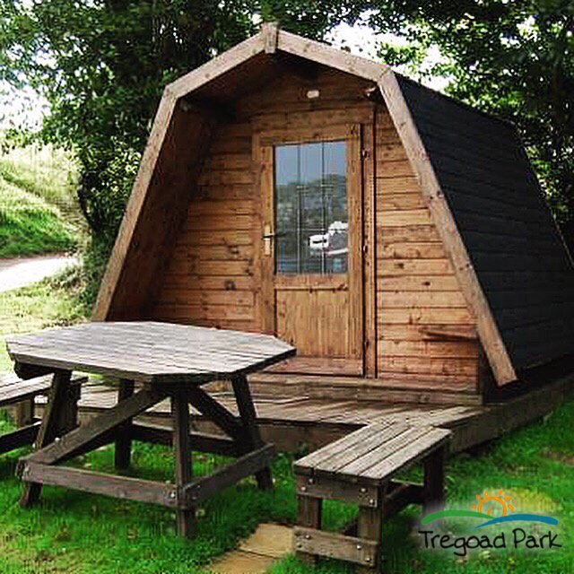 tregoadpark's tweet image. If camping is not for you, come and stay in a camping pod! Prices start at £25! ow.ly/Z0Xdz #cornwall