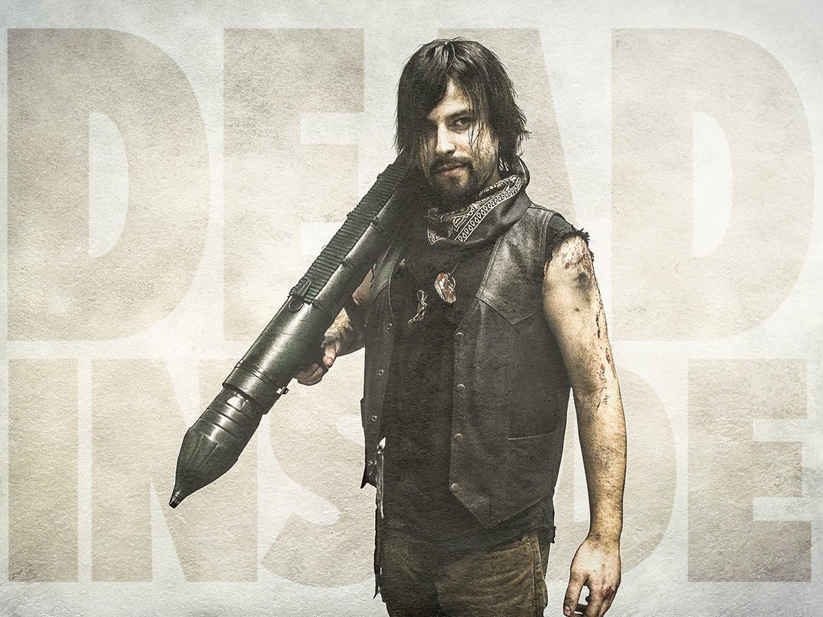 Al_Morreale's tweet photo. Tonight! #WalkingDeadUK on @FOXtvUK 😎 @deadinsidecos https://t.co/vKQEL8BLEa