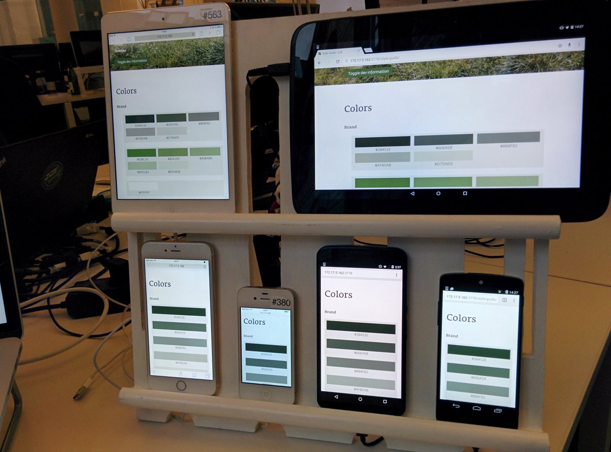 FabianMebus's tweet image. Reorganized my desk with my #DIY #devicestand @sevenval. #RWD