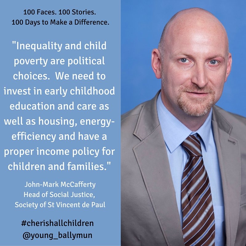 young_ballymun's tweet photo. #cherishallchildren campaign Day 7 @JMMcCafferty @SVP_Ireland 
100 Faces. 100 Stories. 100 Days to Make a Difference https://t.co/TiKUw3Gsh0