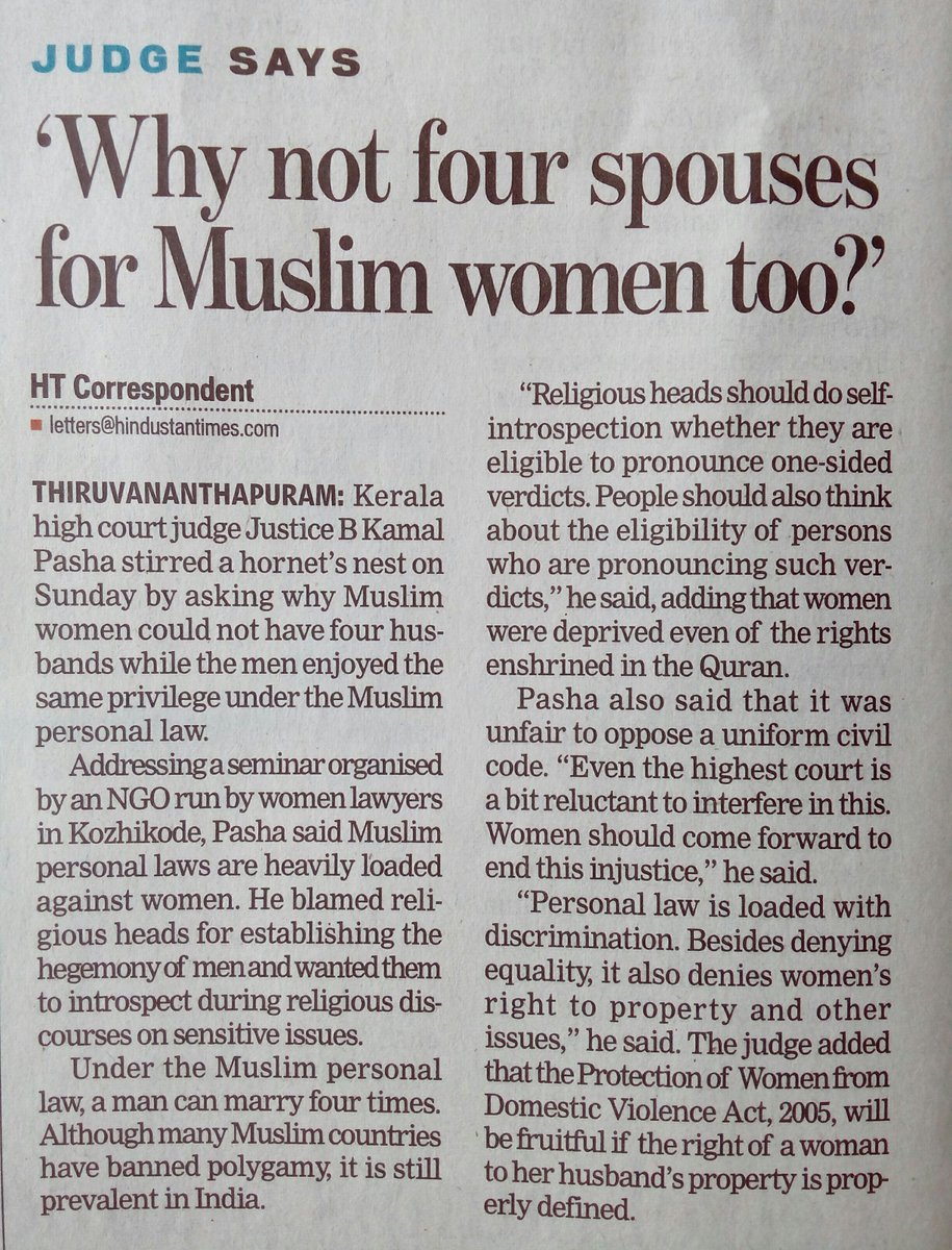 MilindChitnavis's tweet image. We need more judges like this :-) #FreeHumans #FreeMen #FreeWomen #UnshackleSociety #FreedomOfChoice #Freedom #Peace