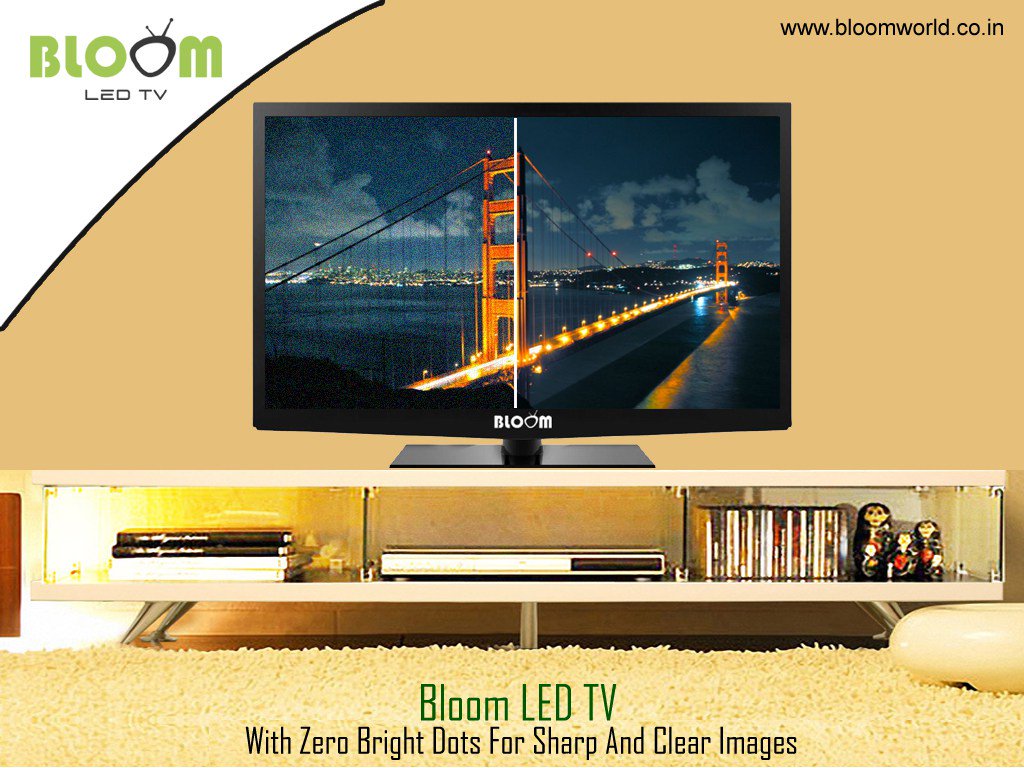 BloomWorldIndia's tweet photo. Bloom LED Tvs with Zero bright dots for sharp and clear images https://t.co/Bcmx65TeQE https://t.co/n8jf0eOE5K