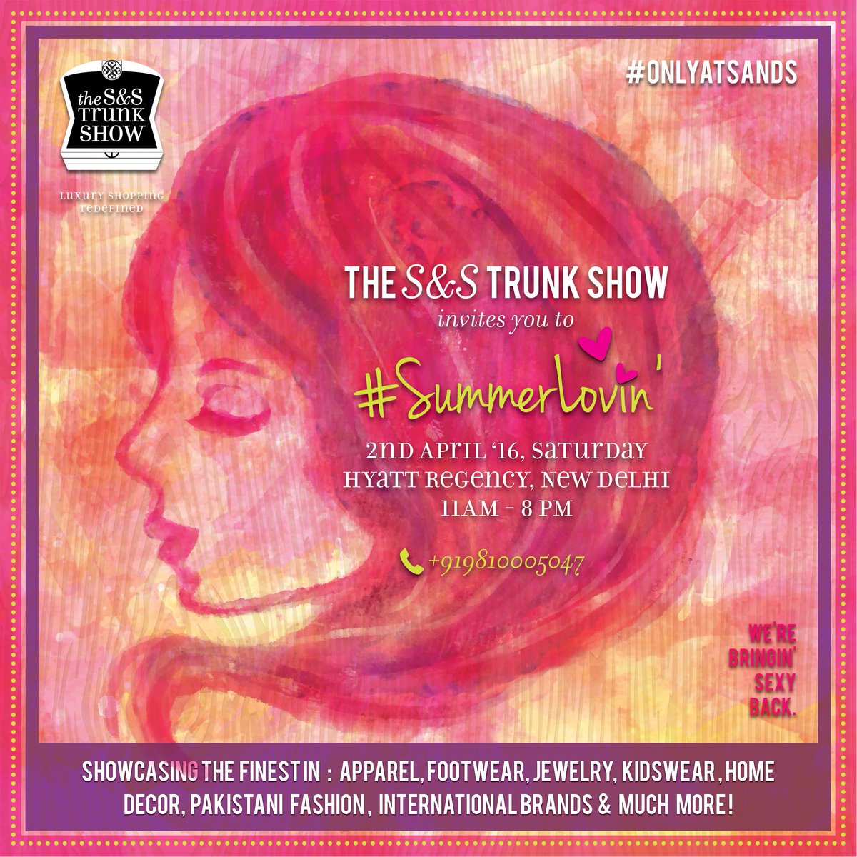 sandstrunkshow's tweet photo. Apparel, footwear, jewelry, kidswear, home decor, Pakistani fashion, international brands; the magic is #ONLYAtSandS https://t.co/e5gXIKltec