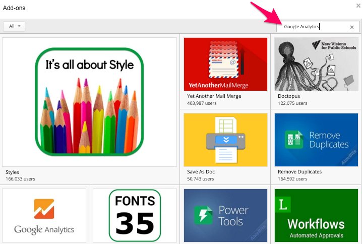Moz's tweet image. The Google Analytics Add-On for Sheets: An Intro to an Underutilized Tool By Tian Wang mz.cm/1SboJxv