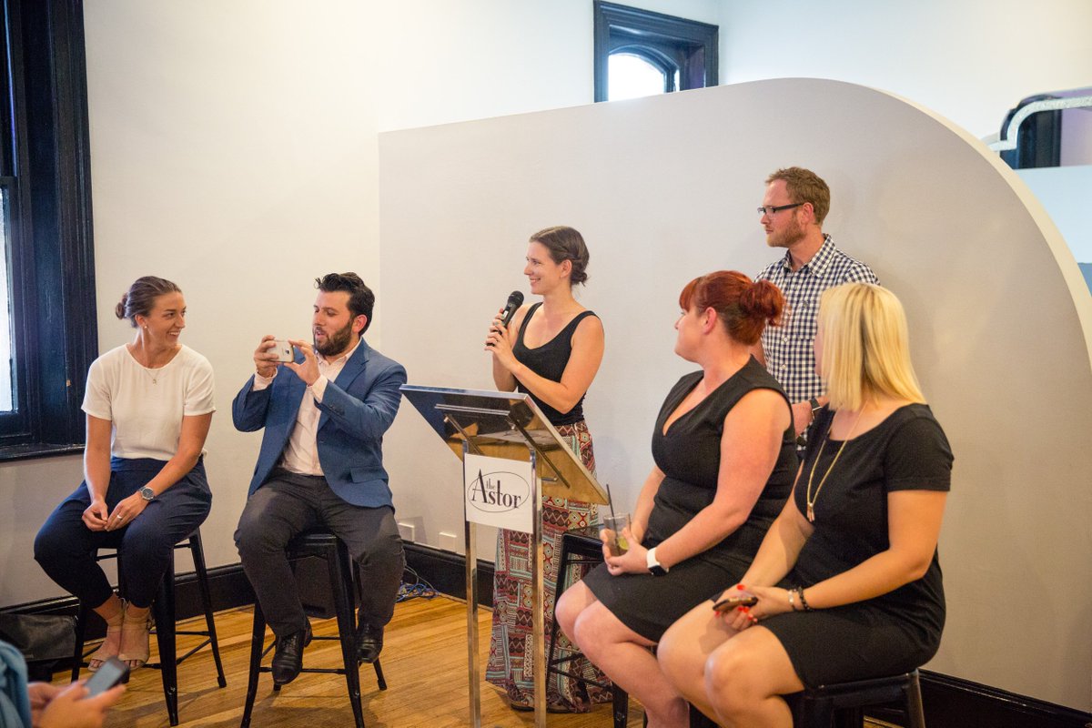 Hughes_PR's tweet photo. Hughes PR's Alli on the panel at last week's #socadl event. Follow @socadl for news on #socialmedia in #Adelaide! https://t.co/hhSWtV8HQV