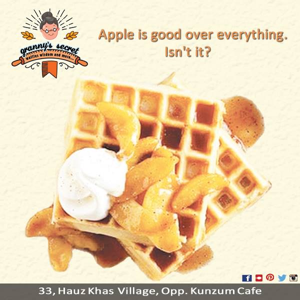 Grannys__Secret's tweet photo. #CaramelizedPineapple #Happiness #SweetLove #GrannysSecret #HKV #WaffleLove #Wafflism #LoveForSweet #WaffleAndMore https://t.co/4bzKH0ZrK1