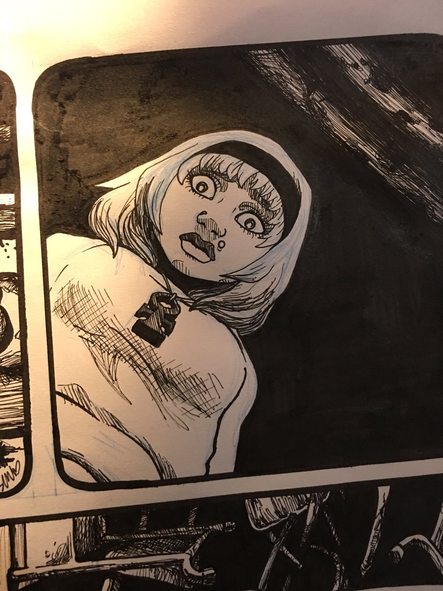 HxHxHeartVlog's tweet photo. Somehow the rainy weather makes me more effective^_^ Finally finished this goddamn page!
#comicing https://t.co/8x3xzjEtxd