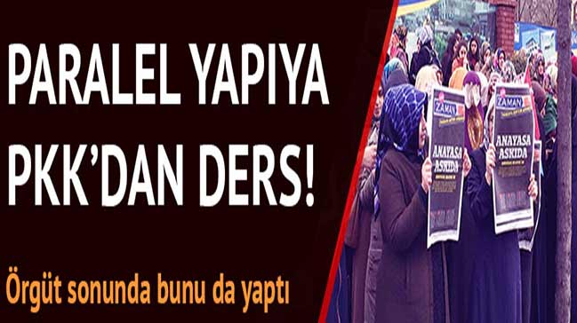 Paralel yapıya PKK’dan ders! İşte ortak aklın son oyunu buff.ly/1R1RZry