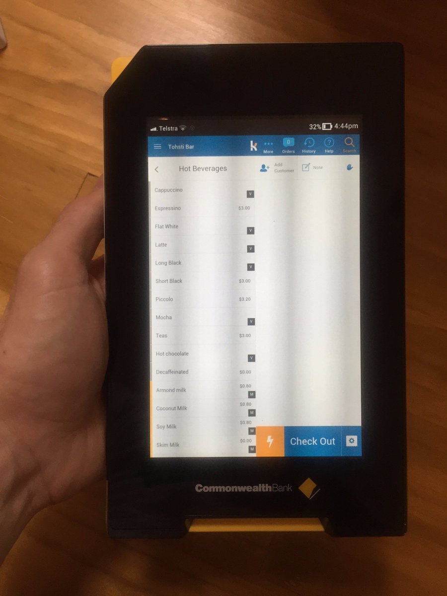ElevateCloud's tweet photo. A black box named #Albert from @Commonwealthbank has arrived with another friend @kounta. #perfect #POS #Integration https://t.co/pQTQNtdTEf